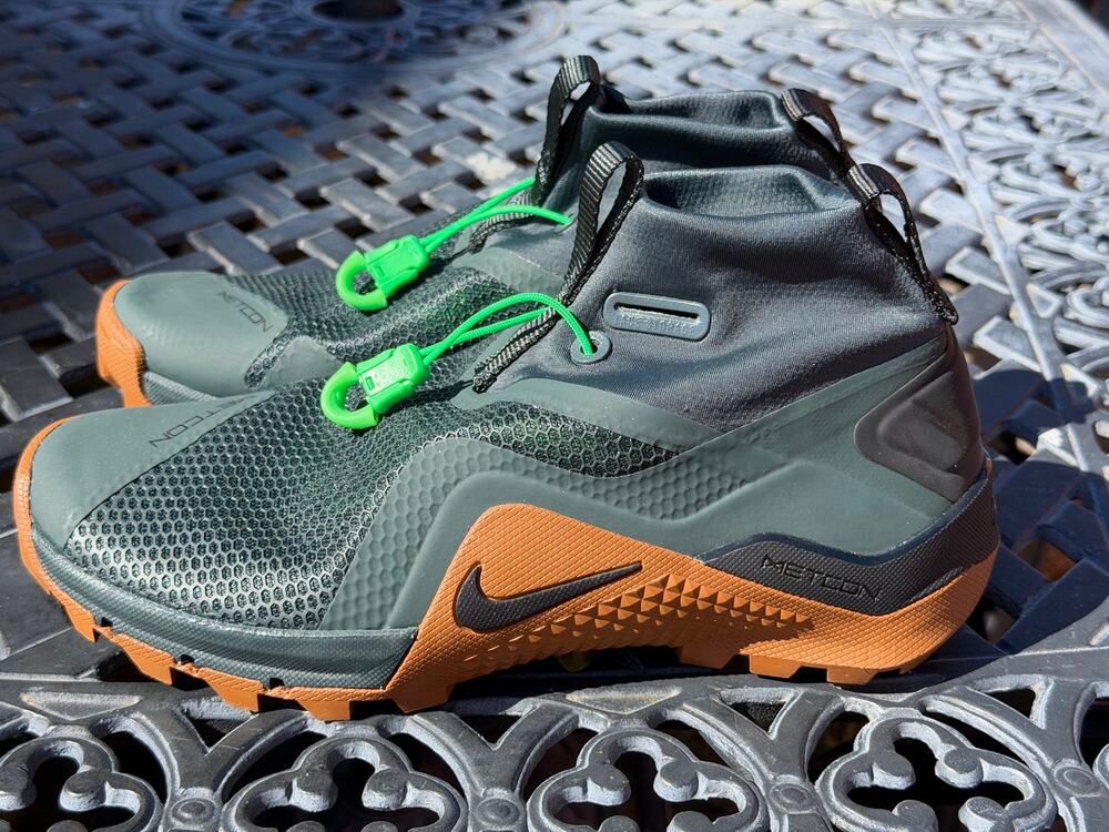 Nike Metcon X SF Training Shoes sz 8.5 Seaweed Green Black BQ3123-323 NWOT
